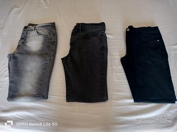 Jeans e pantalone casual uomo taglia 50.