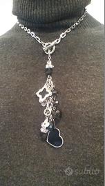 Collana con charms nuovissima