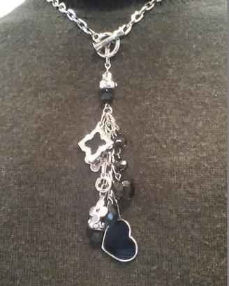 Collana con charms nuovissima