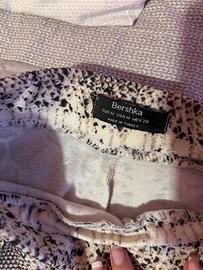 Pantaloni a zampa pitonati bershka hotsell