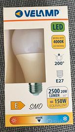Lampadina Velamp E27 20W 4000k 2500lm (Nuovo)