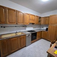 Cucina componibile ante massello rovere 