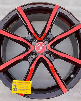 Cerchi In Lega NUOVI Da 17 Per Fiat 500 Abarth