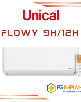 Climatizzatore Unical Flowy3 9000/12000 BTU A++