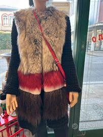 Capottino pelliccia/ lana