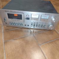 SANYO PIASTRA CASSETTA DA RIPRISTINARE VINTAGE