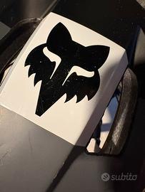 casco fox speedframe bianco nero