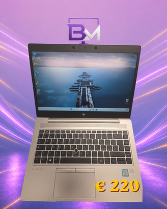 Notebook HP EliteBook 840 G6 - i5 8ªgen, Touch 14"