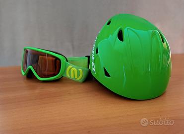 Casco e maschera sci 