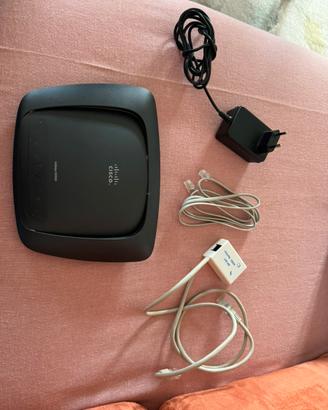 Router Wifi WAN + ADSL Cisco Linksys