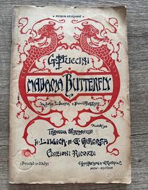 Puccini – Madama Butterfly – libretto d’epoca
