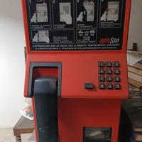 telefono pubblico a gettoni e monete modello rotor