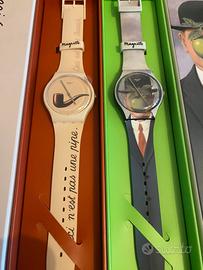 Swatch art by Renè Magrite