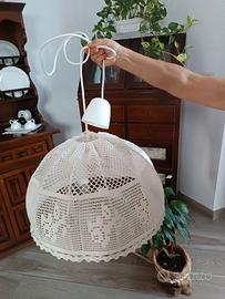 lampadario uncinetto