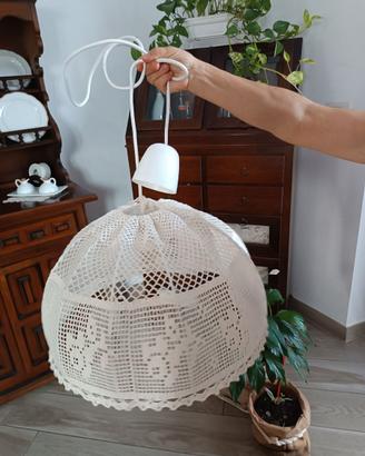 lampadario uncinetto