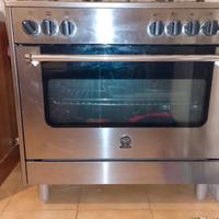 Cucina 5 fuochi con forno a gas La Germania