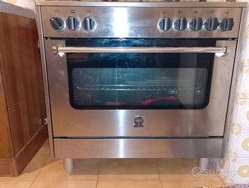 Cucina 5 fuochi con forno a gas La Germania