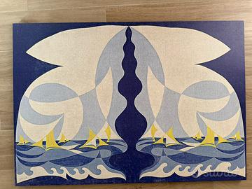 Stampa Linee forza di mare di Giacomo Balla
