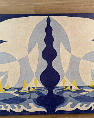 Stampa Linee forza di mare di Giacomo Balla