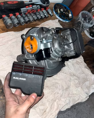 blocco motore DR preparato piaggio ciao,si,bravo