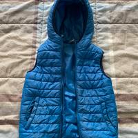 Giubbotto piumino smanicato bambino