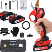 Forbici potatura elettriche nuove con 2 batterie. 