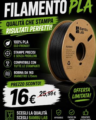Filamneto pla bambulab