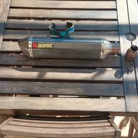 Scarico Akaprovic con adattatore 