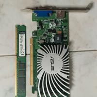 Asus ATI Radeon HD 7470/RAM Kingston 4gb dd3 