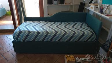 Letto contenitore +materasso 80x190