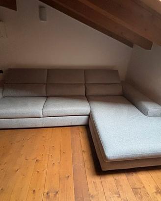Divano 3 posti con chaise longue