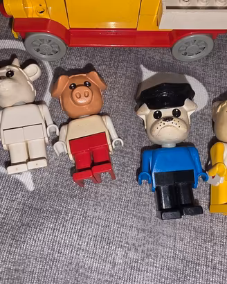 Lotto Giocattoli vintage anni 80 lego FABULAND 