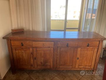 Credenza buffet  in puro legno massello