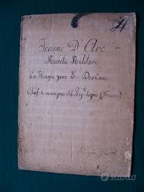 SPARTITI MANOSCRITTI (fine 800' - inizi 900')