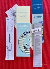 Audemars Piguet x Swatch Royal Pop - Blaue Acht -