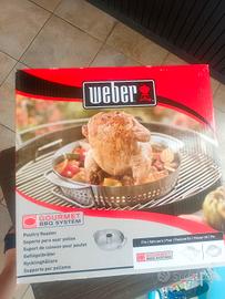 Weber supporto per cucinare il pollo nuovo