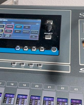 Mixer SI IMPACT Soundcraft + Flightcase