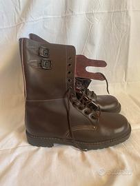 Scarponi militari in pelle vera - MADE IN ITALY