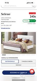 Letto selene mondo convenienza