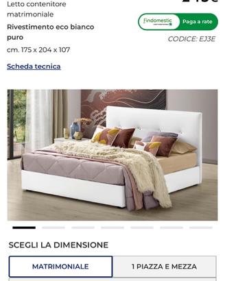 Letto selene mondo convenienza