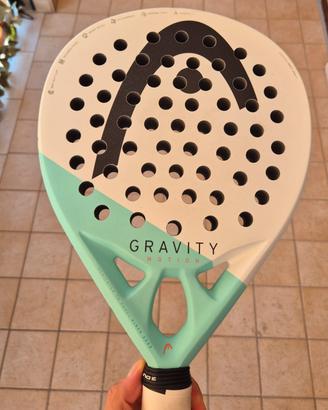racchetta Head gravity motion