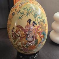 Uova in ceramica giapponese stile Satsuma