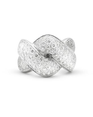 Anello Recarlo in oro bianco con diamanti 2 carati