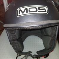 casco moto jet mds g240 nero opaco