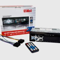 AUTORADIO BLUETOOTH 1 DIN CON VIVAVOCE RADIO MP3