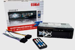 AUTORADIO BLUETOOTH 1 DIN CON VIVAVOCE RADIO MP3