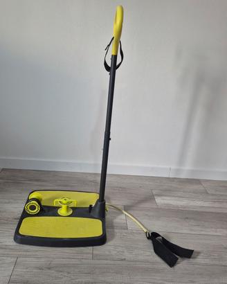 Stepper Twist con manubrio e corde elastiche