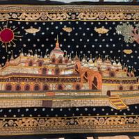 Arazzo ricamato a mano 200x140 cm Asia