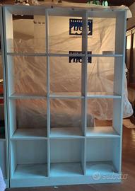 Libreria interparete parete divisoria in legno