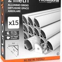 Eurocali 15x Profili Angolari da 2 metri (30mt) in